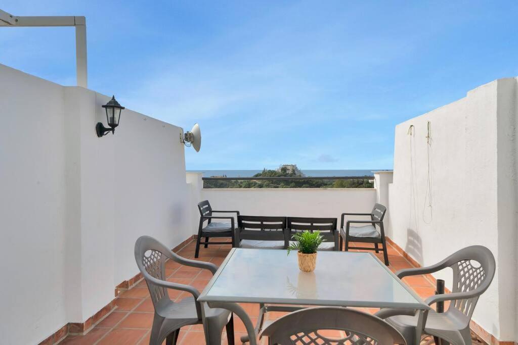 Duplex Con Vistas Al Mar, Piscina Y Gimnasio - Las Abejeras 226 เอสเตโปนา ภายนอก รูปภาพ