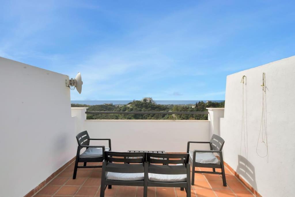 Duplex Con Vistas Al Mar, Piscina Y Gimnasio - Las Abejeras 226 เอสเตโปนา ภายนอก รูปภาพ